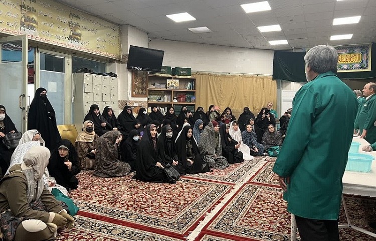 International female students took part in a tour of the holy city of Mashhad