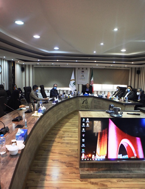نشست صمیمانه مسئول و معاونان کانون بسیج اساتید با سرپرست دانشگاه