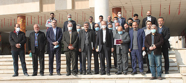 بازدید سرپرست دانشگاه تربیت مدرس از دانشکده کشاورزی و پارک علم و فناوری دانشگاه