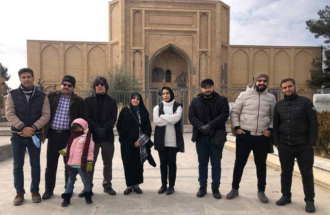 بازدید علمی دانشجویان دانشکده علوم انسانی از اماکن تاریخی ورامین 