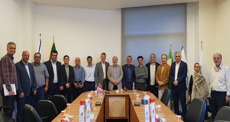 نشست رئیس پارک علم و فناوری دانشگاه تربیت مدرس با مدیران عامل شرکت های ساختمان رویش