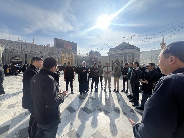 برگزاری اردوی زیارتی سیاحتی مشهد مقدس ویژه دانشجویان پسر بین‌الملل دانشگاه