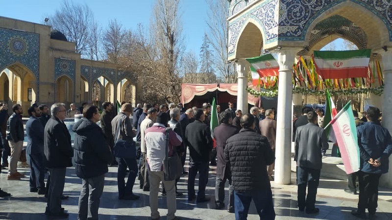 مراسم گرامیداشت حماسه 9 دی در دانشگاه برگزار شد