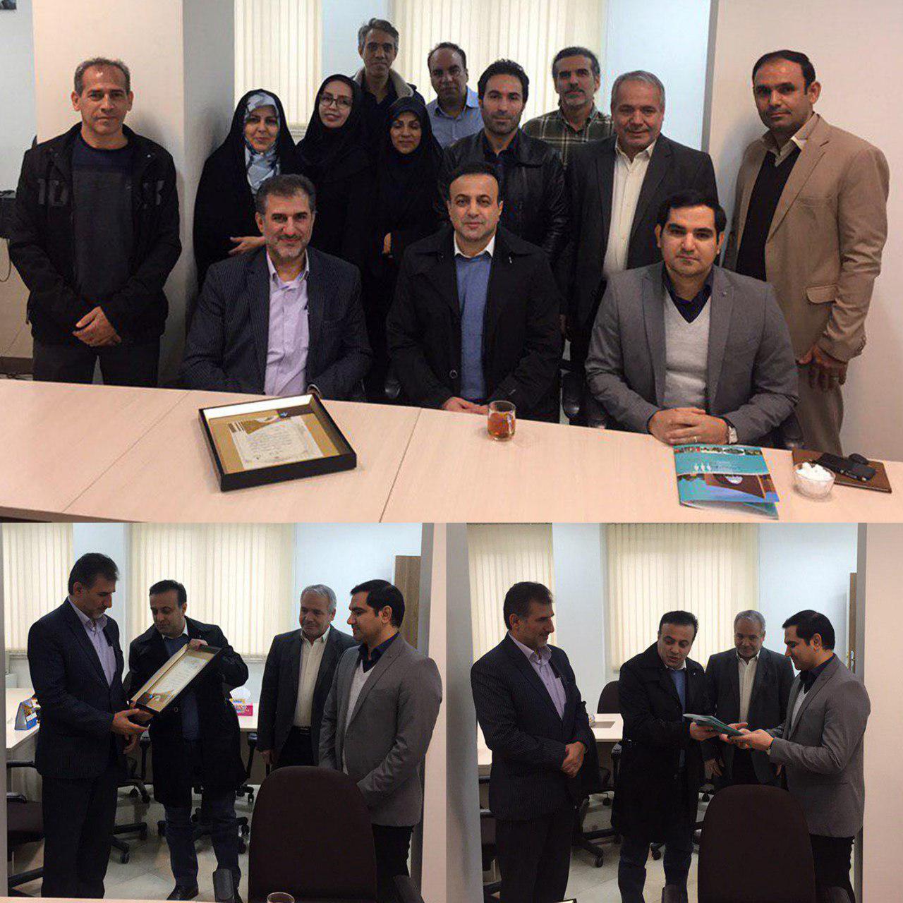 برگزاری مراسم توديع و معارفه رئيس مركز تربيت بدنی دانشگاه